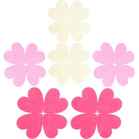 Lot de 6 dessous de plat en silicone, multicolore (1/5)