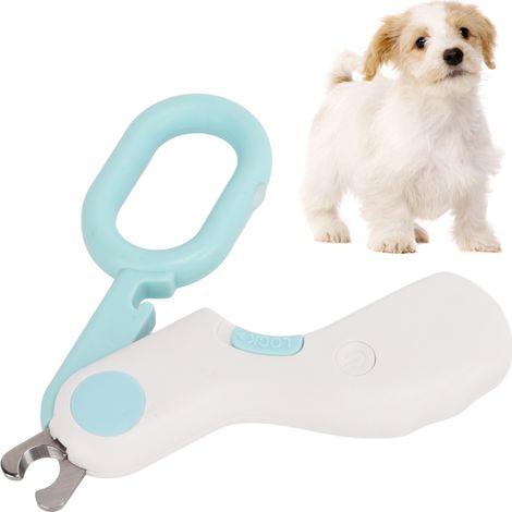 LED-Katzenkrallenschere mit Linienanzeige (Blau)