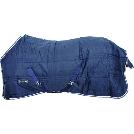 Misura 165 cm UMBRIA EQUITAZIONE COPERTA BOX 250 GR MOLDE BLU CAVALLO