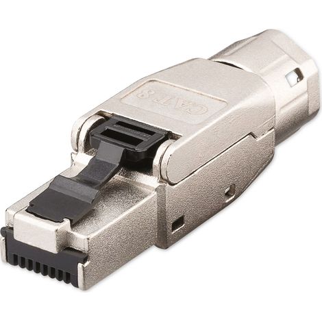 GOOBAY CAT.8.1 Keystone-Modul RJ-45, feldkonfektionierbar, STP