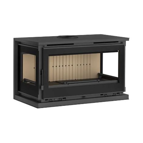Estufa Leña Para Colgar FM Modelo M-183 K 3 Cristales Serigrafiados