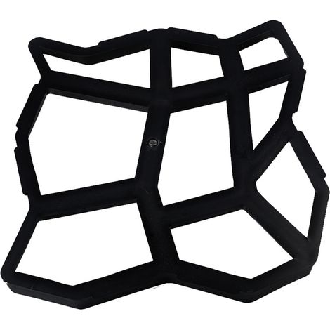 Moules pour pavés en plastique, moules artistiques pour sols, jardins et allées, moules à béton (1/5)