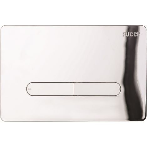 Pucci Placca di comando Sara Tratto Cromo Lucido 80130672 (1/3)