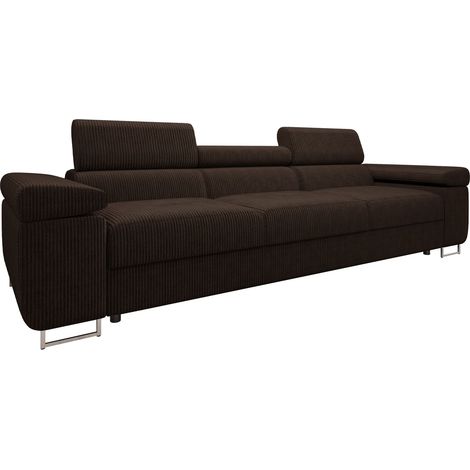 Canapé Comfivo Vinetum III, Poso 06, 263x102x70cm, Tissu, Pieds: Métal, Plastique (1/5)