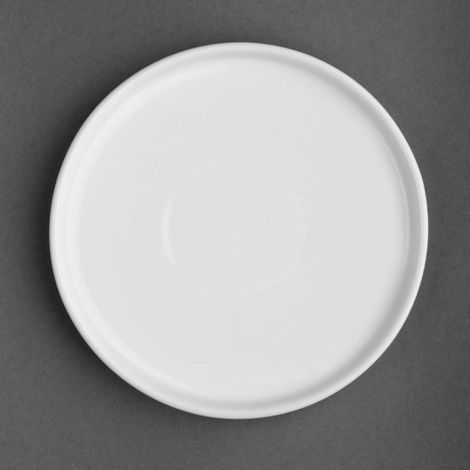 Assiettes Plates Rondes Whiteware 150mm (Lot de 6) - Ref FW812 - Olympia (1/5)