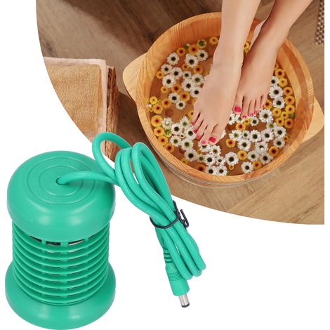 Accessoires de Bien-être pour Spa et Jardin avec Billes d'Énergie à Ions Négatifs pour Pédiluve Détente et Relaxation Vert Unisexe - Lavable-AUTRES (1/5)