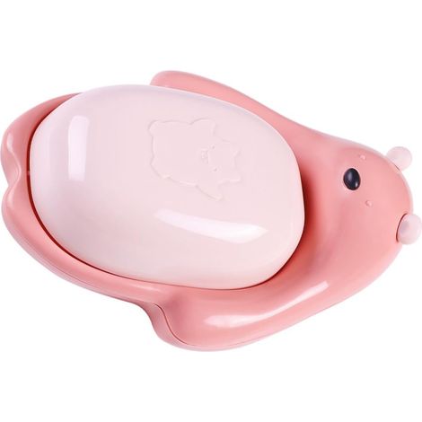 Compact and Durable Double Layer Soap Dish with Drainage for