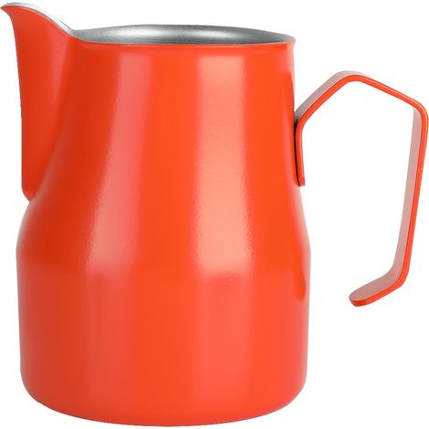 Pitcher À Lait - 350 ml - Acier Inoxydable - Pour Latte Art - Café Professionnel - 1 Pièce (1/5)