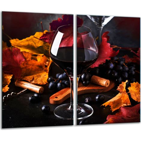 Tagliere in vetro 2x 30x52 per vino (1/5)