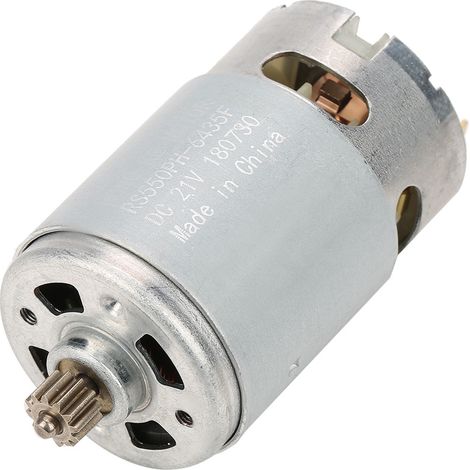 Industrial Two speed 12 Teeth Gear DC Motor for Electric Drill Machine Tool Accessories 21V