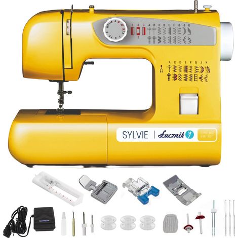 Machine à coudre ŁUCZNIK SYLVIE Jaune (1/5)