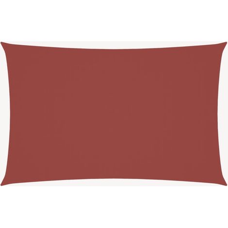 Maison Exclusive - Parasole a Vela Tessuto Oxford Rettangolare 2x4,5m Terracotta