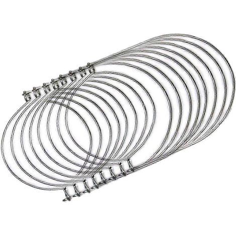Lot de 8 poignées en fil d'acier inoxydable (facilite la manipulation des bocaux Mason, des bocaux Ball, des bocaux de conserve, etc.) (1/5)
