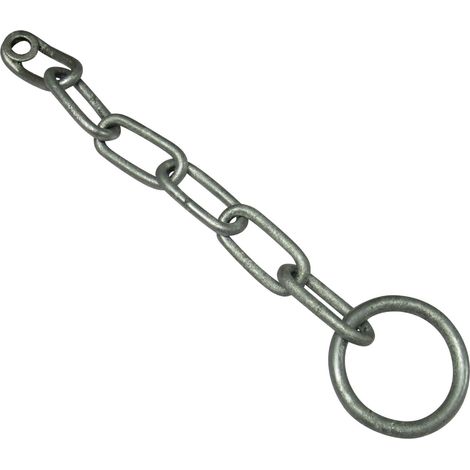 Unbraked Trailer Safety Chain (Galvanised Secondary Coupling Heavy Duty Breakaway)