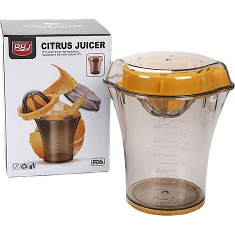 Presse-oranges manuel, presse-citrons, presse-agrumes, simple gobelet presse-fruits. (1/3)