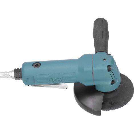 Meuleuse d'angle pneumatique portable 4 pouces, raccord d'admission 1/4 pouce, 11 000 tr/min, KP-631 Verte (1/5)