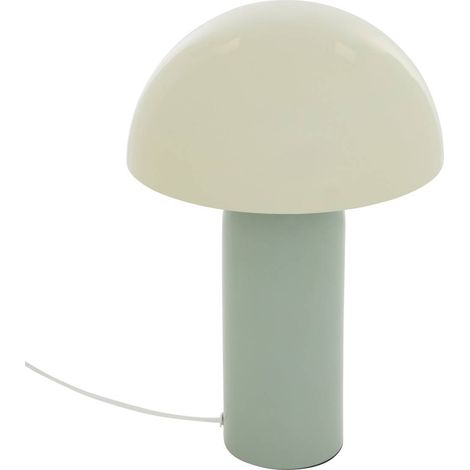 Pilzlampe Lito, H. 37 cm, zweifarbig grün - Atmosphera créateur d'intérieur (1/4)