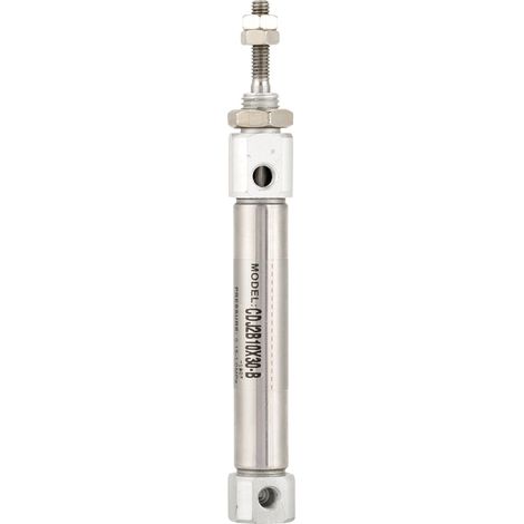 CDJ2B10-30B Vérin pneumatique double effet, acier inoxydable, diamètre 10mm, course 30mm (1/5)