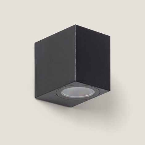 Applique da Parete per Esterni Miseno Nero Nero (1/5)