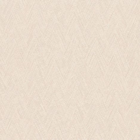 Papier peint texturé Profhome 790922 papier peint intissé texturé avec un motif rayé mat crème ivoire-clair blanc perlé beige 5,33 m2