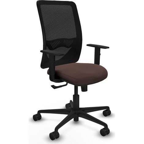 Sedia da ufficio piqueras y crespo Zulema nero tessuto mesh (1/2)