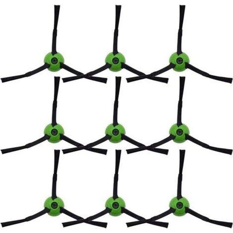 Brosses latérales de remplacement pour aspirateurs E5, E6, I1, I3, I4, I6, I7, I8, J7 - Lot de 10 (1/5)