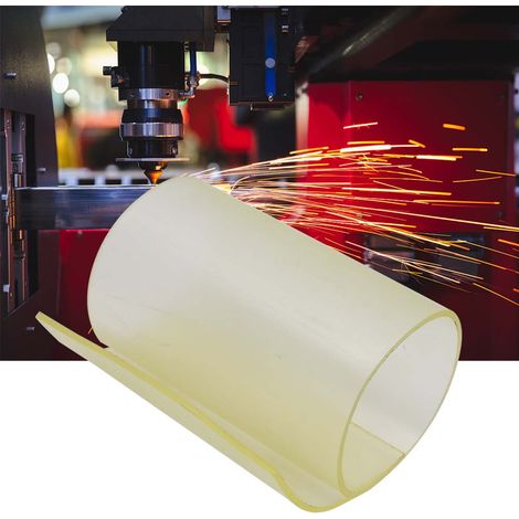 Feuille de caoutchouc polyuréthane Sorbothane de haute qualité, résistante aux produits chimiques, jaune (4200500mm) (1/5)
