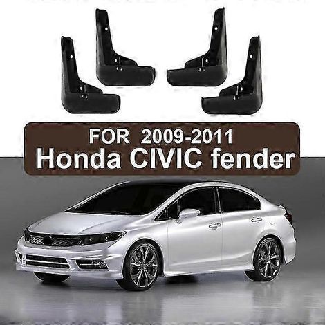 Accessoires spéciaux pour ailes avant et arrière de Honda Civic (2008-2024) : garde-boue modifiés. (1/5)