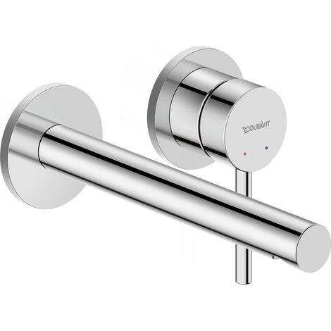 Duravit Circle - Mitigeur de lavabo encastré, installation 2 trous, chrome CE1070004010 (1/5)