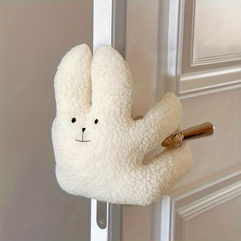 Filiyano-Butée de porte rétractable pour empêcher la porte de claquer. Blanche. (1/5)