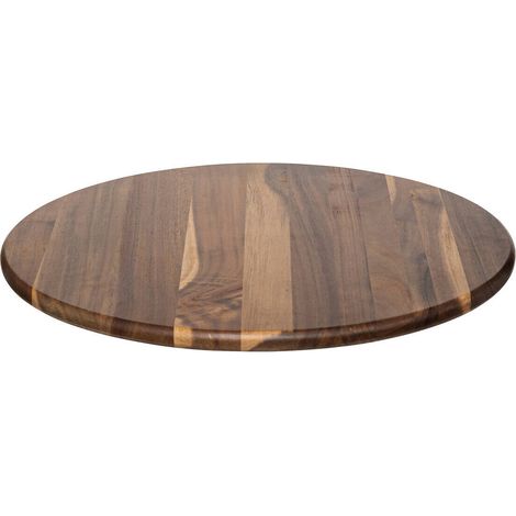 Table tournante ACACIA, bois d'acacia, Ø 50 cm