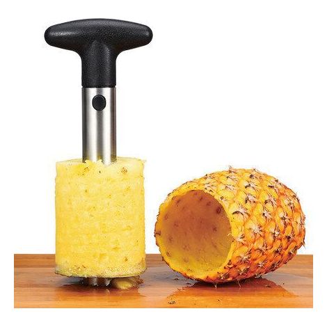 Couteau à ananas en acier inoxydable, éplucheur d'ananas et séparateur de cœur pour la maison