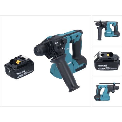 Martillo perforador sin cable Makita DHR 183 M1 18 V 1,7 J SDS plus sin escobillas + 1x batería 4,0 Ah - sin kit cargador (1/5)