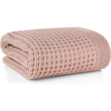 EUROFIRANY BAUMWOLL-BADETUCH MELO 70 X 140 CM ROSA (1/5)