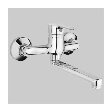 Miscelatore Lavello A Muro P3 Cromo