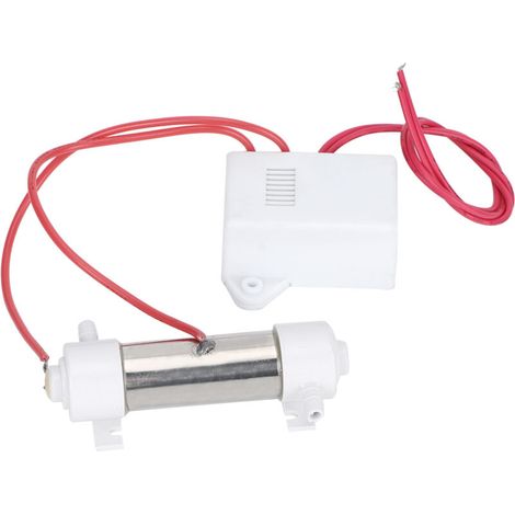 Ozone Générateur Haute Efficacité pour Purification Eau Piscine Air 220V - Tube Stérilisateur Deodorizer Légumes Fruits 8W Metal