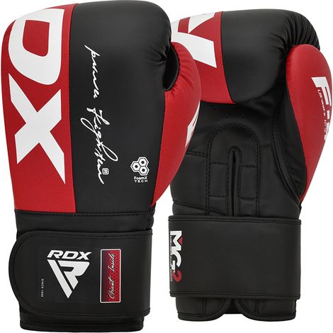 Gants de boxe RDX F4 noirs 10 oz (1/2)