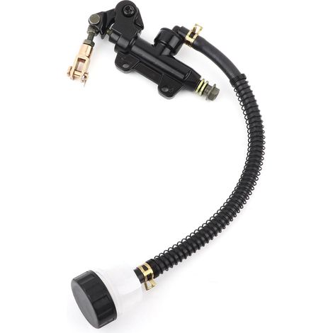 Maître-cylindre hydraulique de frein arrière pliant avec réservoir pour Suzuki