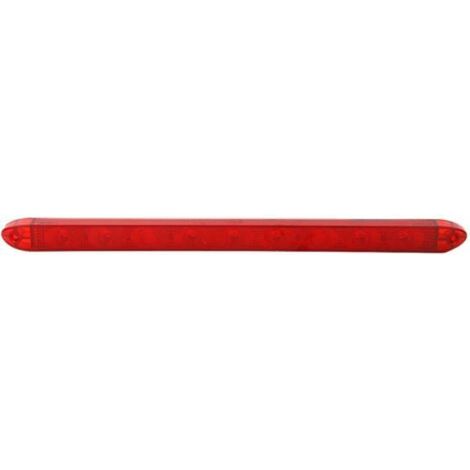 Feu de frein LED arrière 3e haut 9LED étanche – Lentille en plastique ABS – Installation facile pour remorque camping-car bus camion