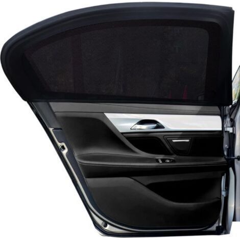 Pare-Soleil Voiture Bébé,2 Pièces Chaussette Voiture Soleil par,Bloquer Les Rayons UV,pour Enfants,pour 98% Toutes Les Voitures(12057CM) (1/5)
