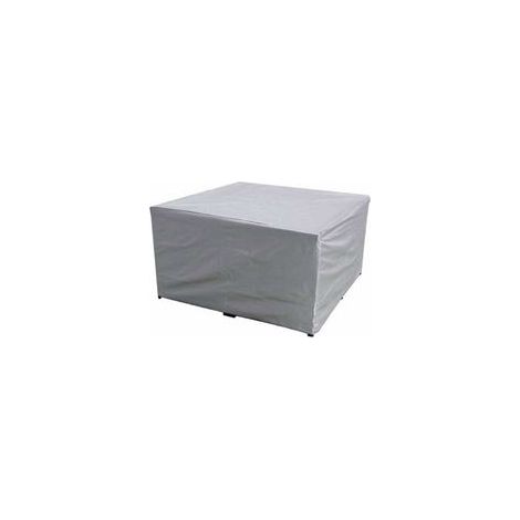 Housse de protection pour meubles de jardin 150x150x75 cm – Tissu polyester imperméable et anti-UV – Pour tables et chaises rectangulaires (1/5)