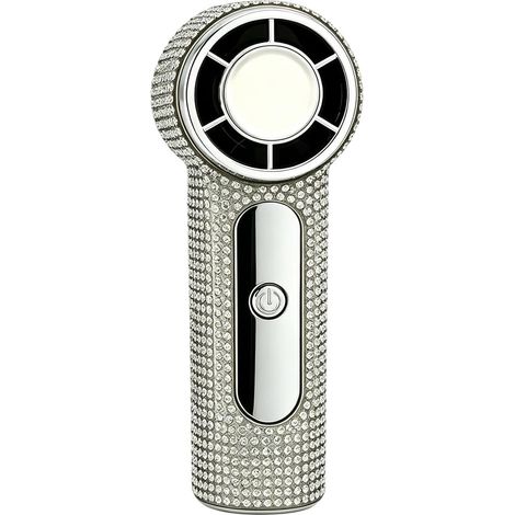 Ventilateur Rechargeable Petit à Main avec Strass (1/5)