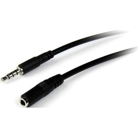 StarTech.com 2m 3.5mm/3.5mm Audio-Kabel Schwarz (1/5)