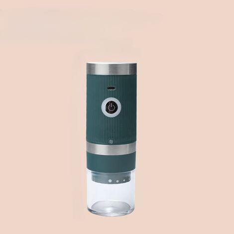 Moulin à café électrique Moulin à épices sans fil rechargeable par USB, machine à expresso électrique pour les voyages, le camping ou le quotidien (1/5)