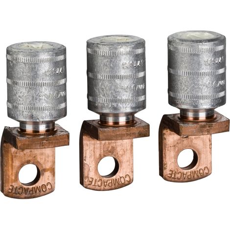 3 terminais p/ cabos de alumínio 150mm2 +separador de fases (NSX100/250 INV/INS) - LV429504