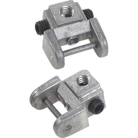Kit de conversion pour porte-lames de scie à chantourner (2 pièces) - Adaptateur sans goupille - Porte-lames supérieur/inférieur en métal (1/5)