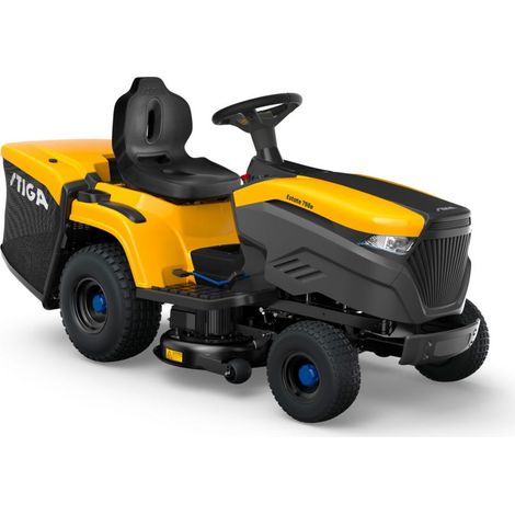 STIGA Estate 798e Trattorino da giardino a batteria - 64Ah ePower, piatto da 98 cm, copertura fino a 10.500 m², comandi one-touch, caricatore rapido e kit mulching inclusi