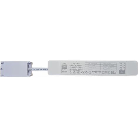 Transformateur LED ON/OFF 24VDC 120W Repiquable EagleRise LS-120-24 LI EXC