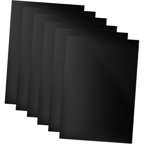 Ciieeo Lot De 6 Tapis De Cuisson Polyvalents Antiadhésifs Pour Four Cuisson Réutilisables À Découper Pour Cuisinière À Gaz Et Électrique'-'- (1/5)