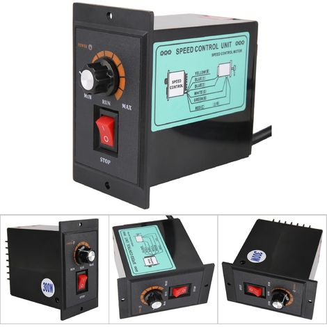 300-W-220-V-Einphasen-Wechselstrommotor-Drehzahlregler – Drehzahlregler für Elektromotor (1/5)